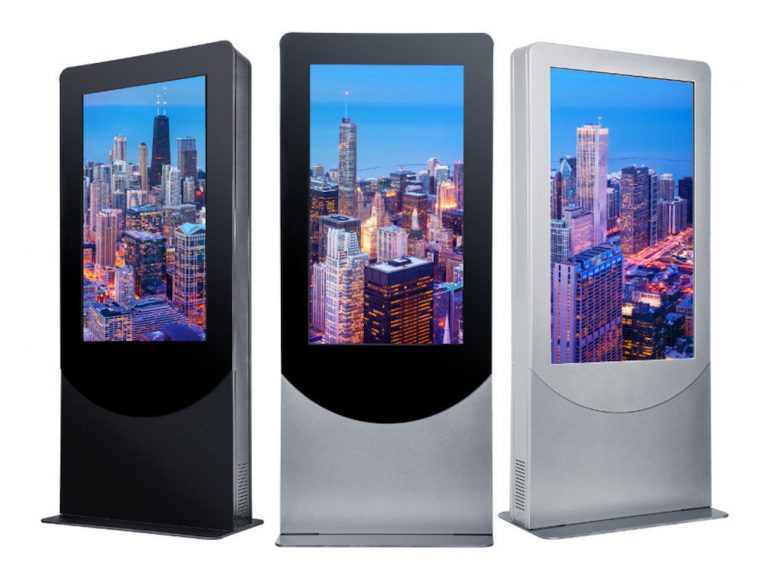 Digital Signage Kioske Für 40″ bis 55″ Screens neues Indoor Kiosk