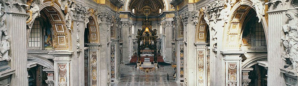 Innenansicht des Petersdoms (Foto: Vatikan)