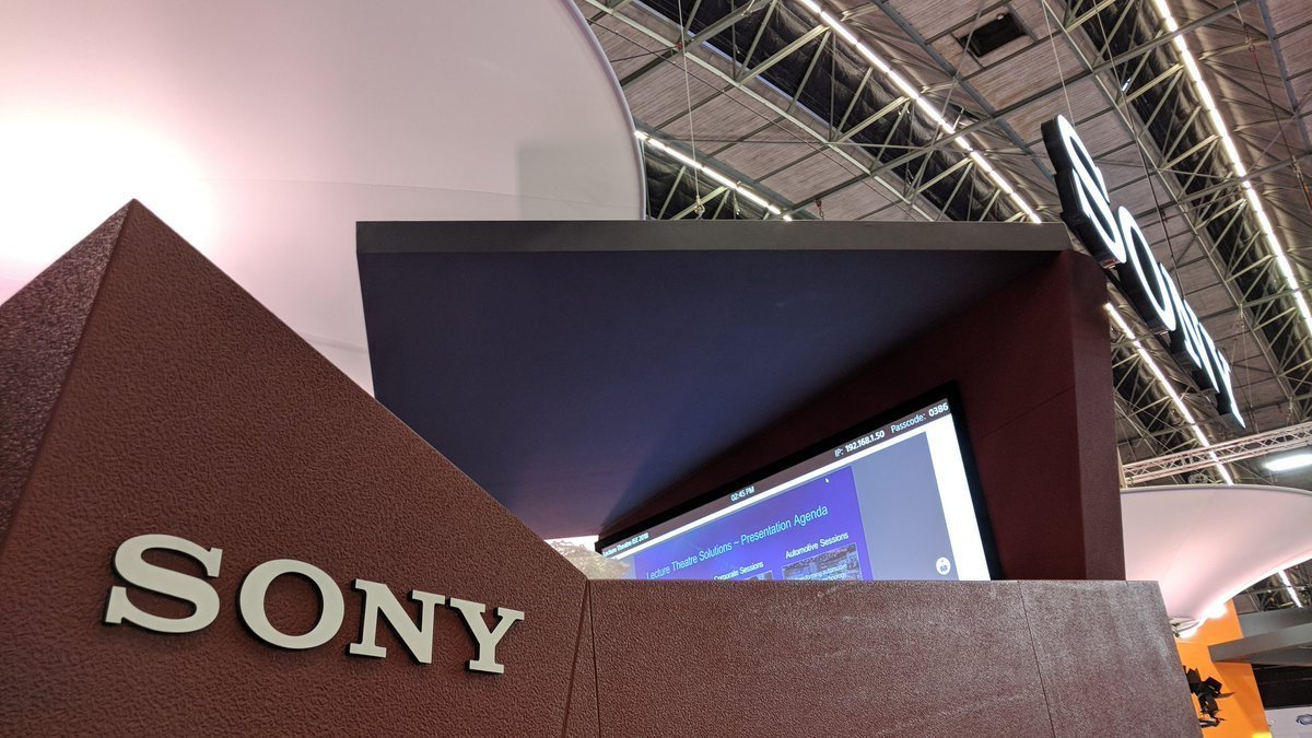 Sony Stand auf der ISE in Amsterdam (Foto: invidis)