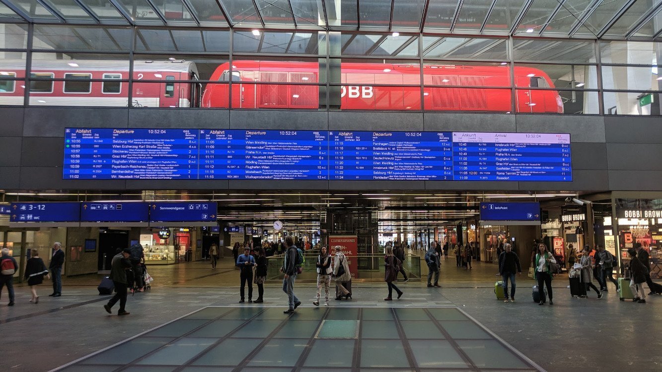 invidis Foto des Tages: Wien Hauptbahnhof (Foto: invidis)