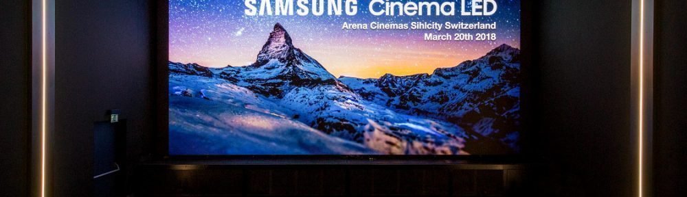Erstes LED Cinema in Europa (Foto: Samsung)