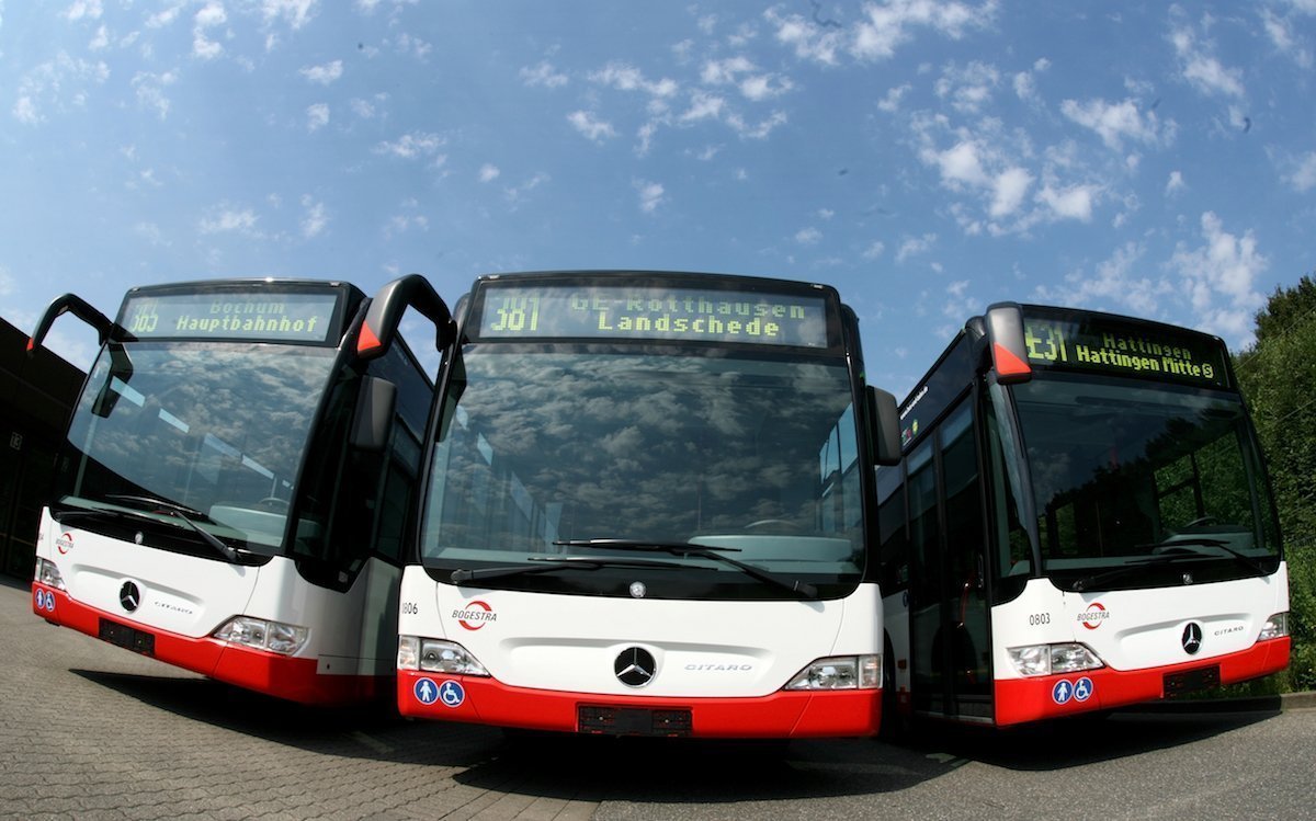 Busse der BOGESTRA – Symbolbild (Foto: BOGESTRA