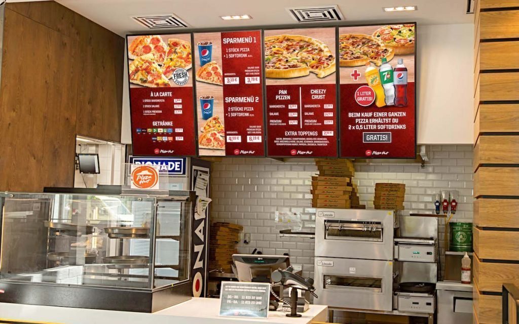 Digital Signage & Quick Service Restaurants KFC rollt Digital Menu Boards aus invidis