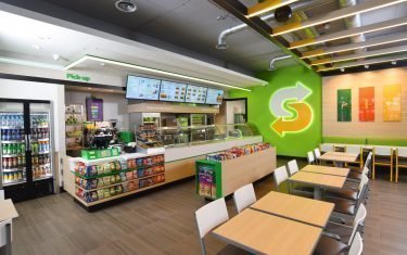 Digital Signage bei Subway (Foto: Subway)