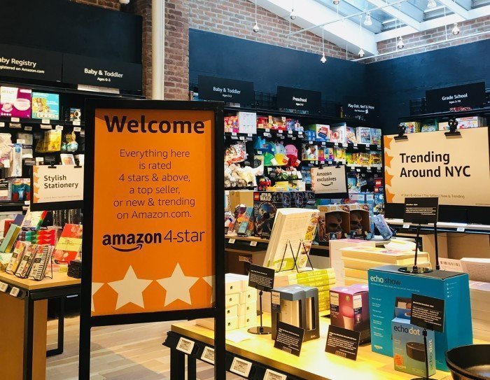 Amazon 4-star in NYC (Foto: Jordan Stead/Amazon)