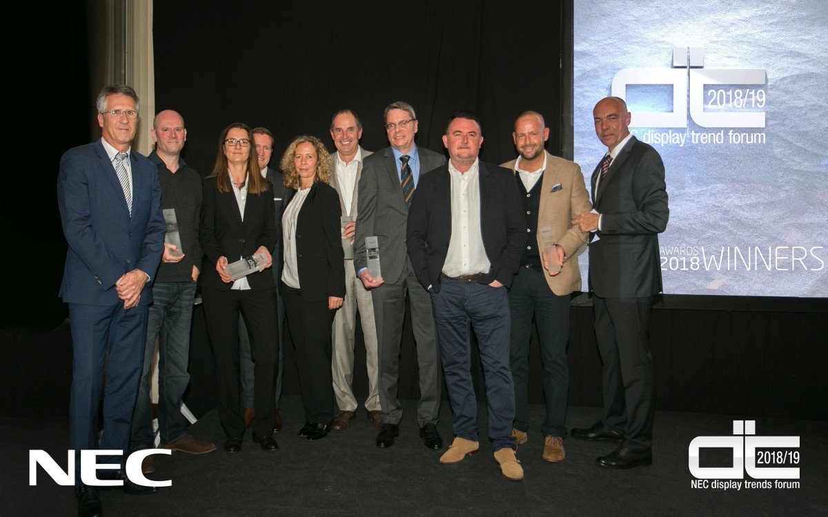 NEC Display Solutuions Partner Awards 2018 (Foto: NEC)