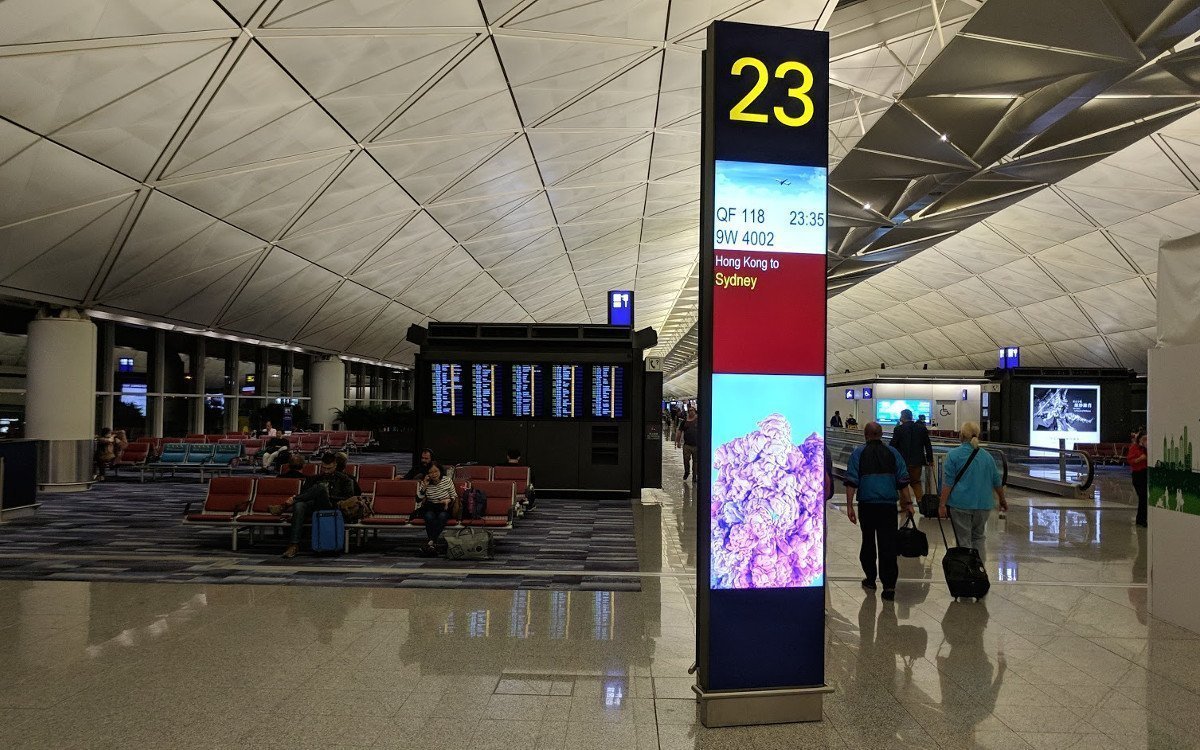 Neues FIDS-Konzept am HKG-Airport (Foto: invidis)