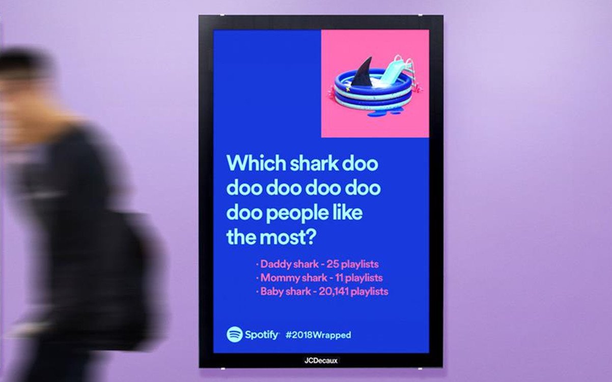 Spotify 2018Wrapped Kampagne (Foto: Spotify)