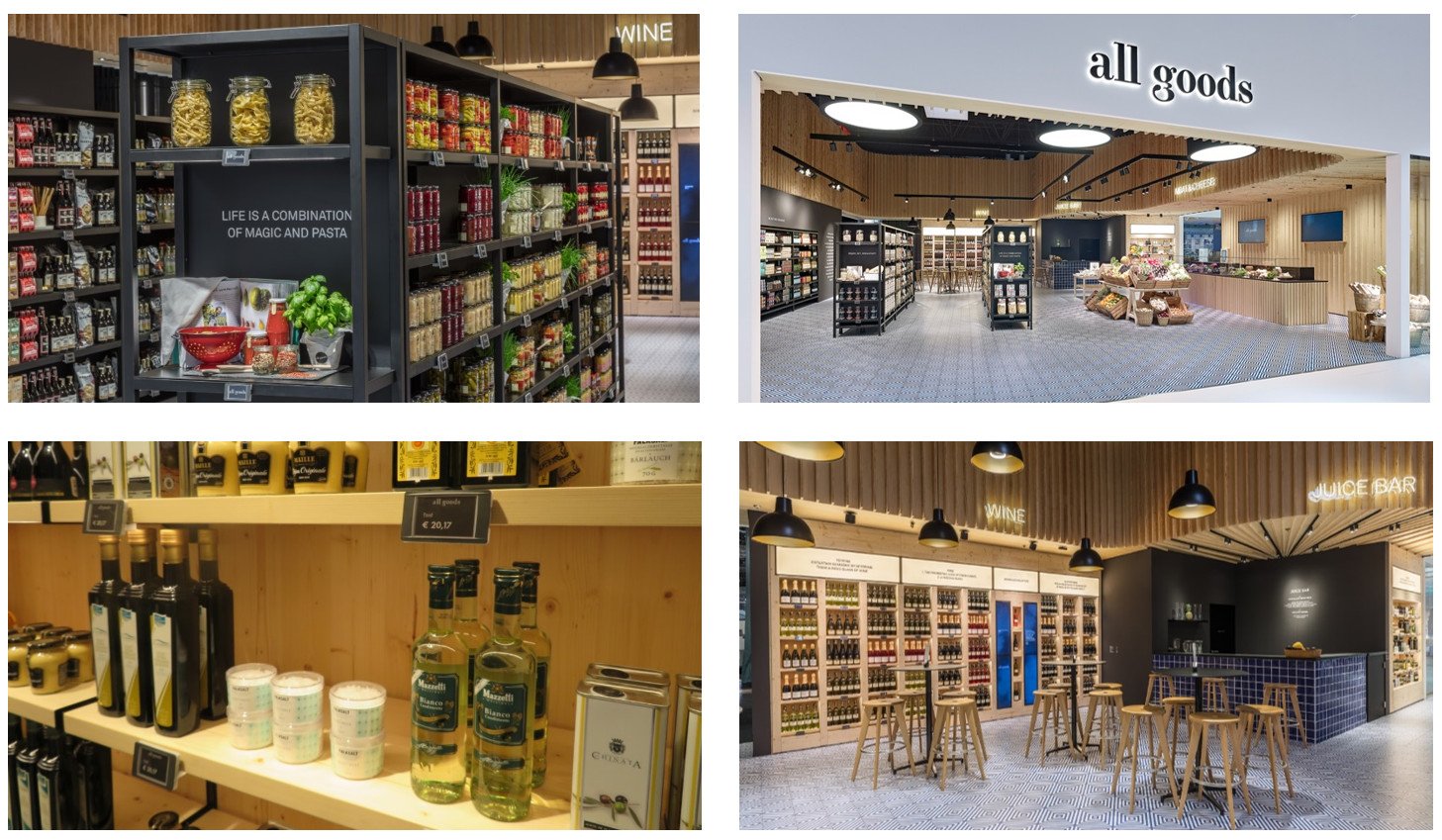 Shelf powered ESL in Food Retail at Vitra The Village (Photos: Vitra)