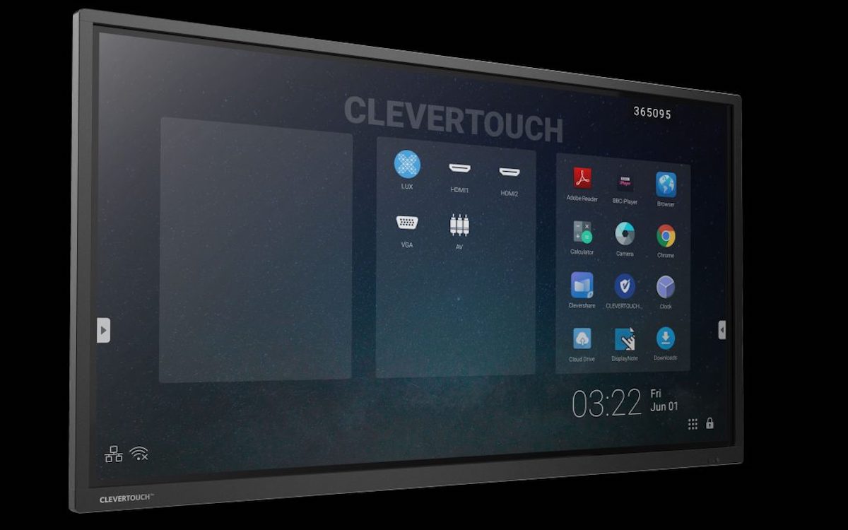 Mit E-CAP ist bei Clevertouch nun auch eine neue Touch-Technologie verfügbar (Foto: Clevertouch)