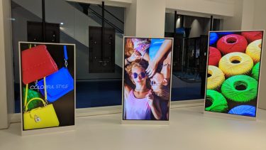 Samsung LFD mit matter Displayoberfläche (Foto: invidis)