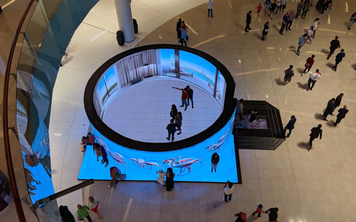 Emaar LED-Experience in Dubai Mall (Foto: invidis)