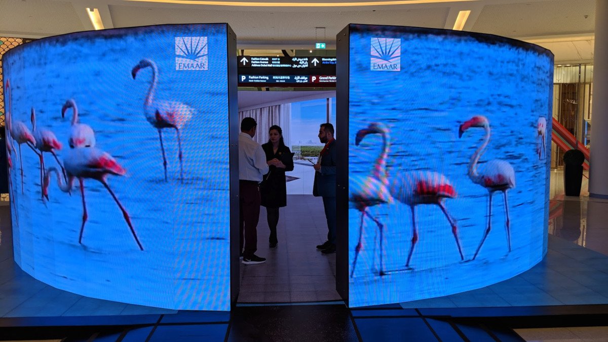 Emaar LED-Experience in Dubai Mall (Foto: invidis)