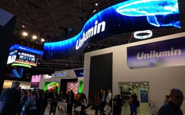 Unilumin auf der ISE 2019 (Foto: Unilumin)