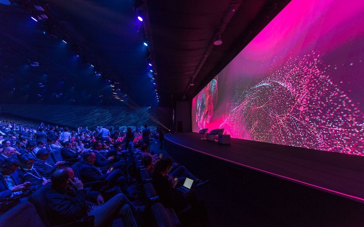 22 Millionen Pixel konnten auf dem LED Screen genutzt werden (Foto: Christie)