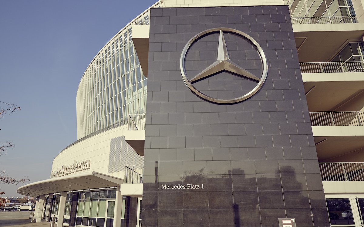 Die Mercedes-Benz Arena gehört zu den Nutzern von Tripleplay (Foto: Anschutz Entertainment Group)