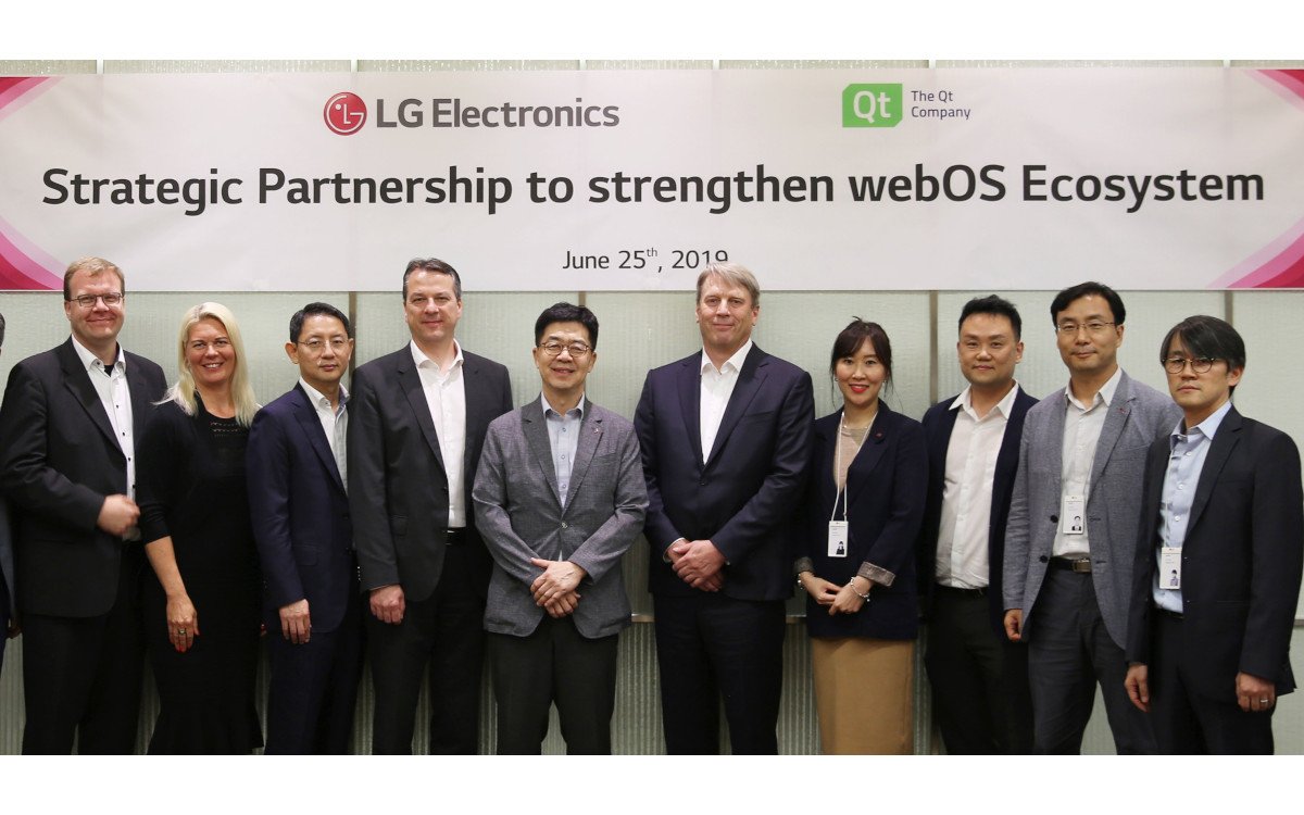 Neue WebOS Partnerschaft von LG und Qt (Foto: LG)