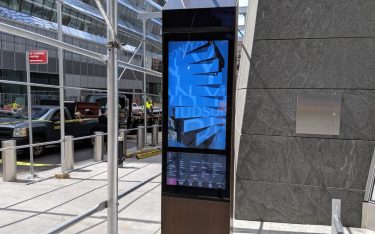 DooH meets Wayguiding Hudson Yard NYC (Foto: invidis)