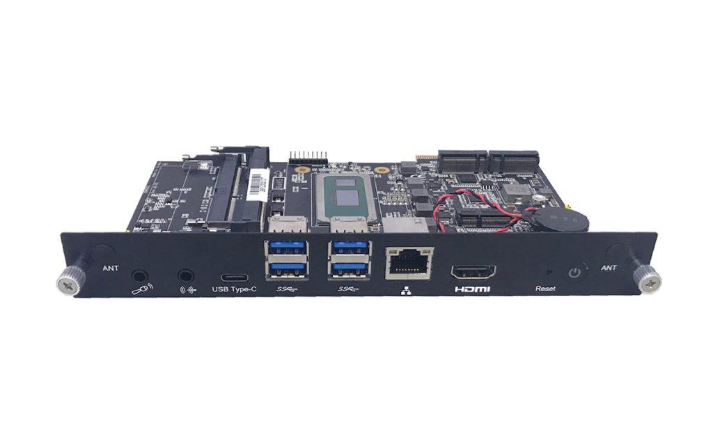 Sdm Compatible Flat Panel Display Digital Signage Mediaplayer: Smart Display Module-L von Axiomtek | invidis