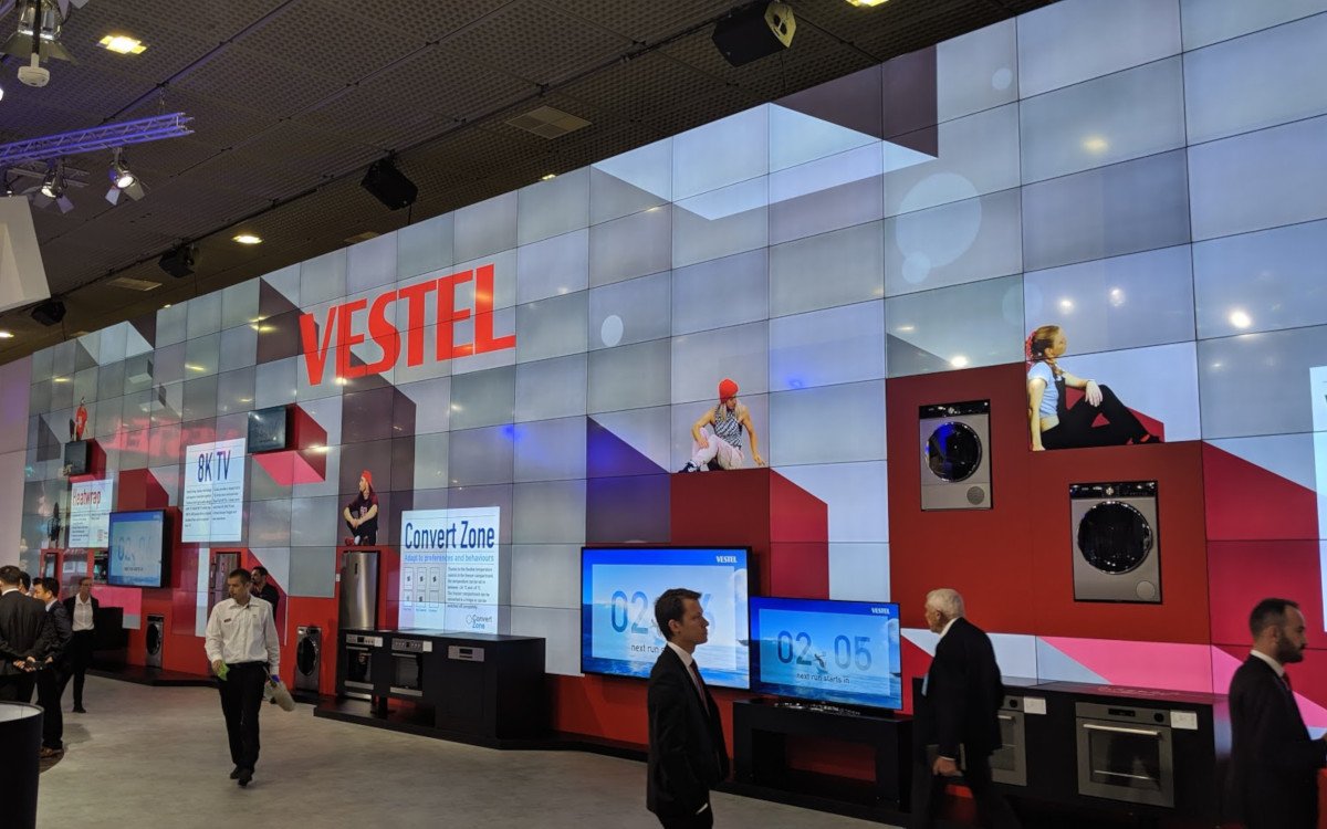 Vestel Digital Signage auf der IFA 2019 (Foto: invidis)
