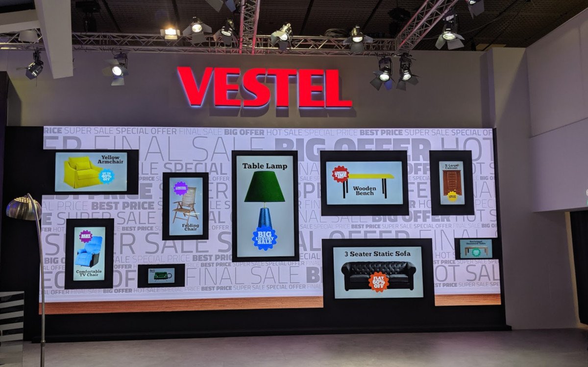 Vestel Digital Signage auf der IFA (Foto: invidis)