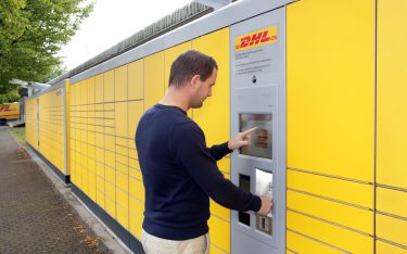 Bals 7.000 Paketstationen in Deutschland (Foto: Deutsche Post SHL)