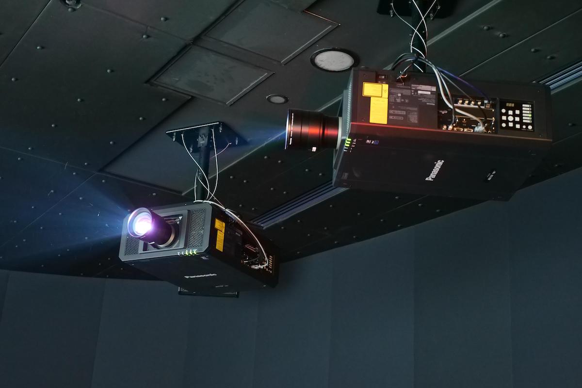 4K Projektoren im Theatre des Japan Olympic Museum (Foto: Panasonic)