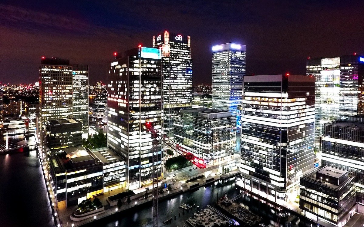 Wie hier in Canary Wharf in London verfügt ECN über 500 Werbe-Standorte in Büroimmobilien in Großbritannien, Frankreich und Deutschland (Foto: Pixabay / supplyco)