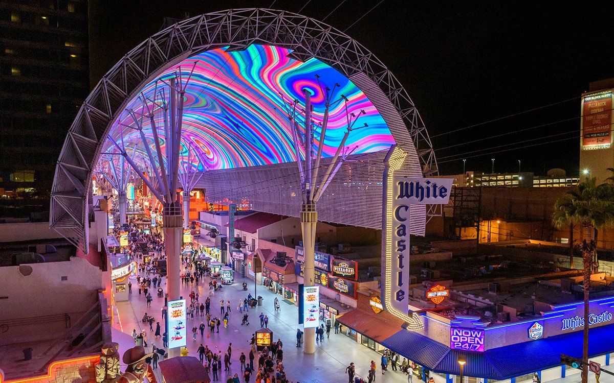 Las Vegas LEDKlassiker erstrahlt in neuem Glanz invidis