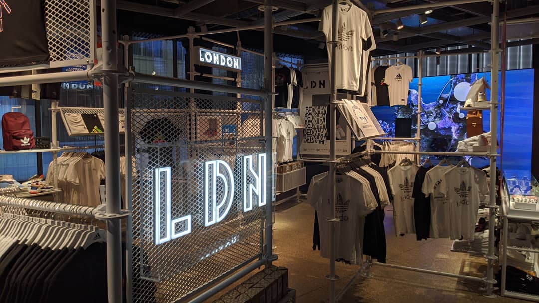 Adidas London - Probably the best digital flagship to date.
