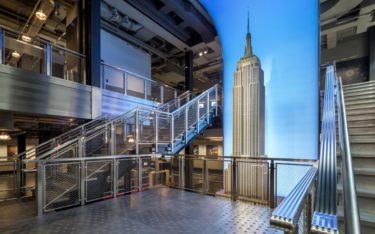 Ein Modell des Empire State Buildings erstreckt sich über die ersten beiden Stockwerke (Foto: Empire State Reality Trust/Evan Joseph)