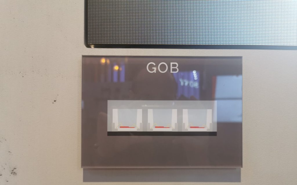GOB Lang LED tech Comparison (Foto: invidis)
