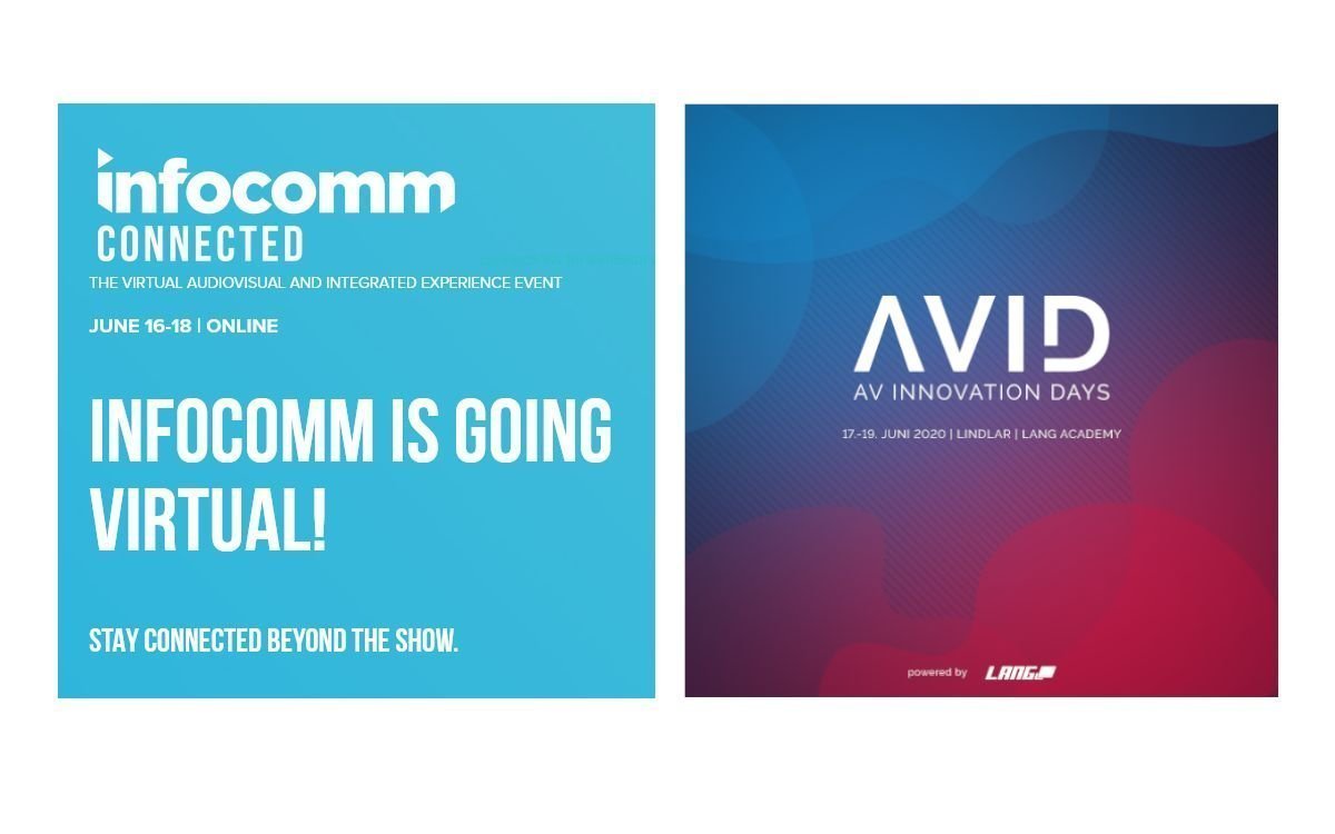 Die AV Innovation Days AVID sind teil der InfoComm Connected 2020 vom 16. bis 18. Juni (Foto: InfoComm/Lang AG)