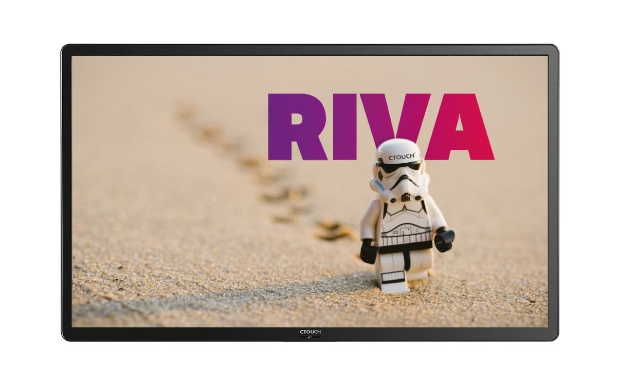 CTouch präsentiert seine neue Touch-Plattform RIva (Foto: CTouch)