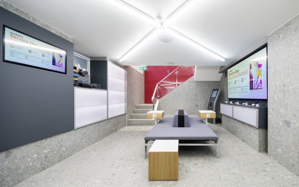 Huawei Customer Service Center in Düsseldorf (Foto: Umdasch)