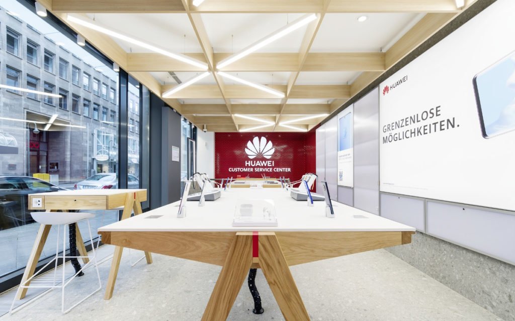 Huawei Customer Service Center in Düsseldorf (Foto: Umdasch)
