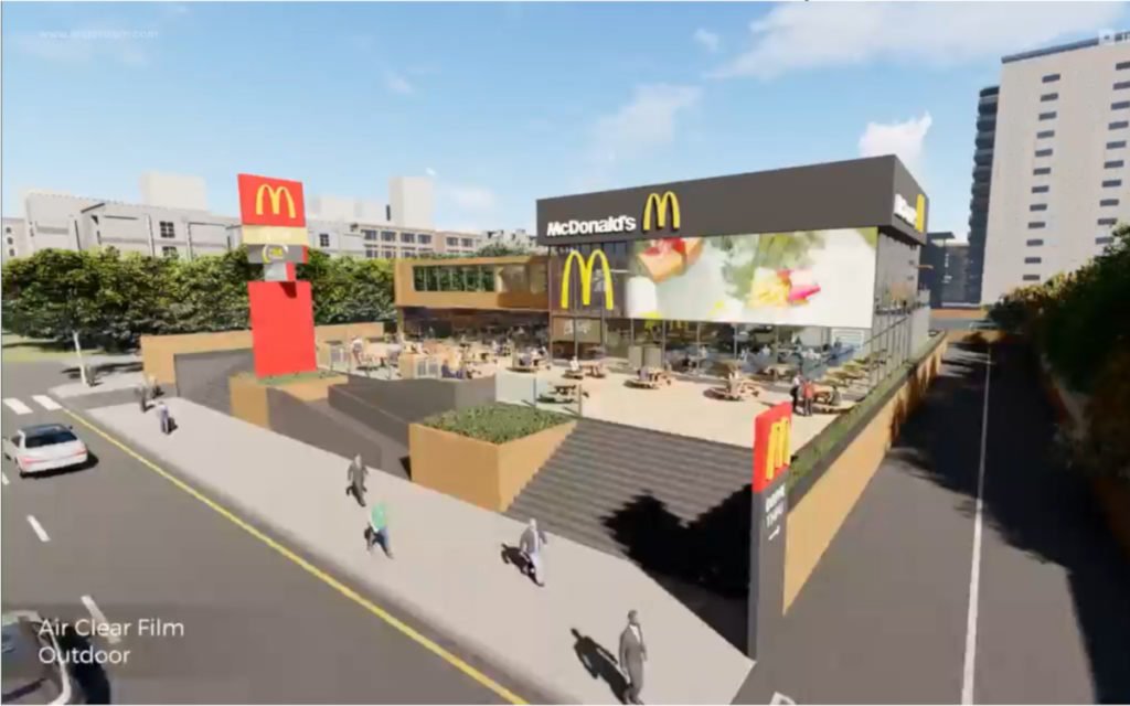Led Und Architektur Mcdonalds Der Zukunft Mit Led Invidis