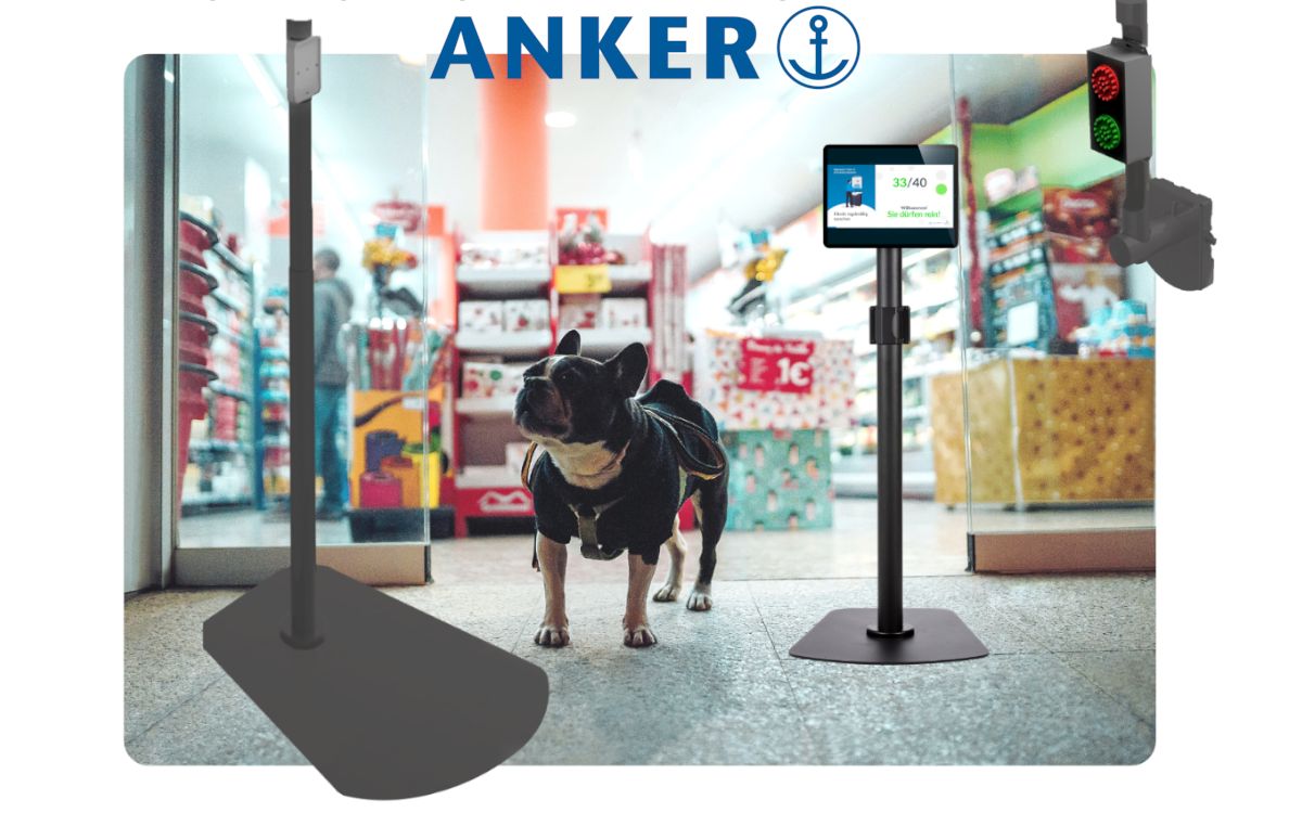 Anker Poles treffen Conrads IoT-Plattform – Die beiden Unternehmen bieten gemeinsam eine neue Access-Control-Lösung an (Foto: Anker Kassensysteme)