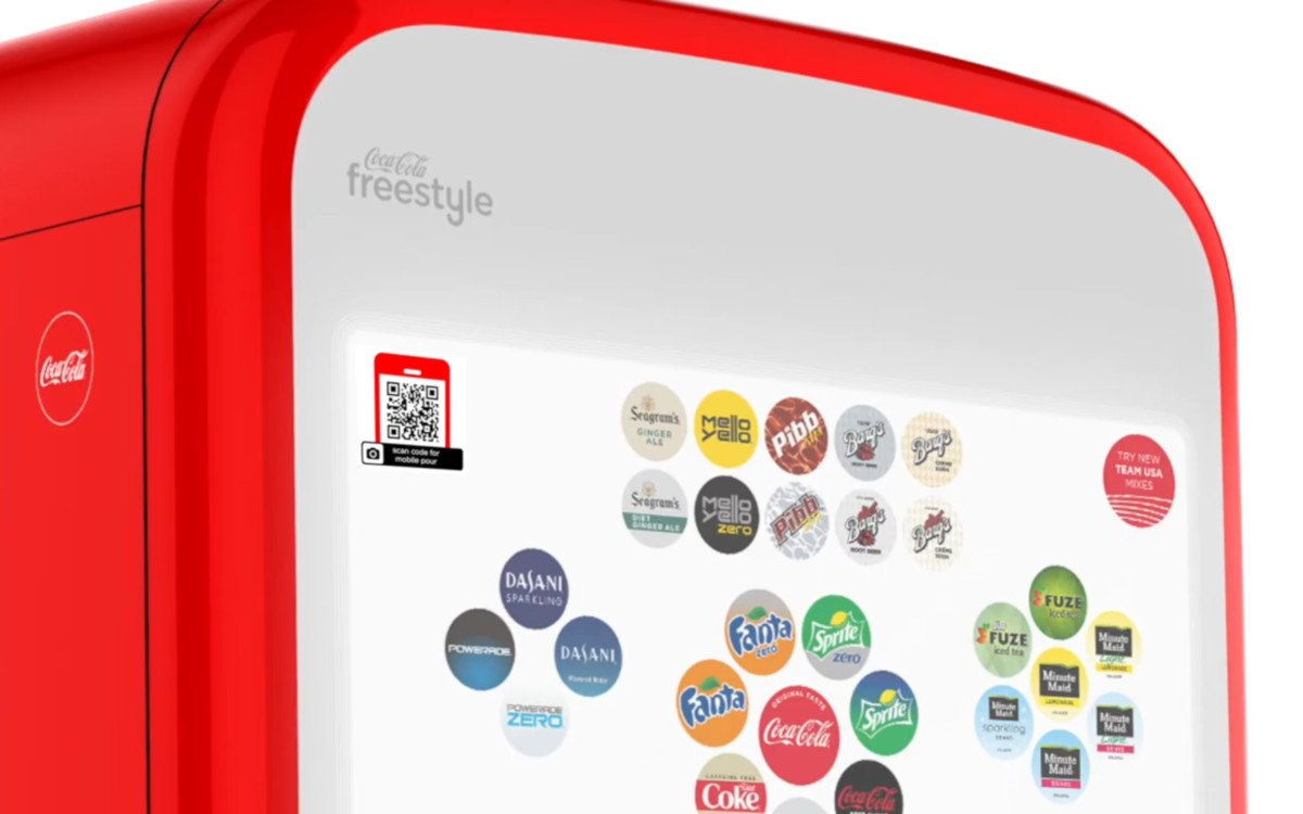 Coca Cola QR Code Ersetzt Touchdisplay Invidis