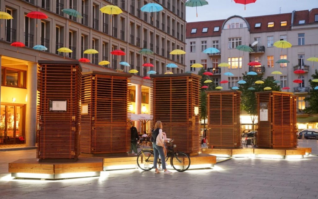 Green City Solution am Walter-Benjamin-Platz in Berlin (Foto: GCS / Peter Puhlmann)