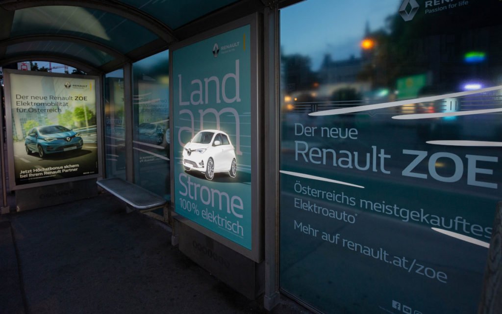 Renault Zoe Launch - OoH mit Mehrwert (Foto: Renault)