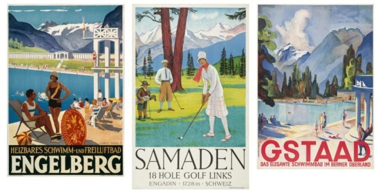 Im eMuseum des Schweizer Außenwerbers APG|SGA ist derzeit die Plakat-Sonderausstellung "Sommer und Sport in der Schweiz" zu sehen (Foto: APG|SGA)