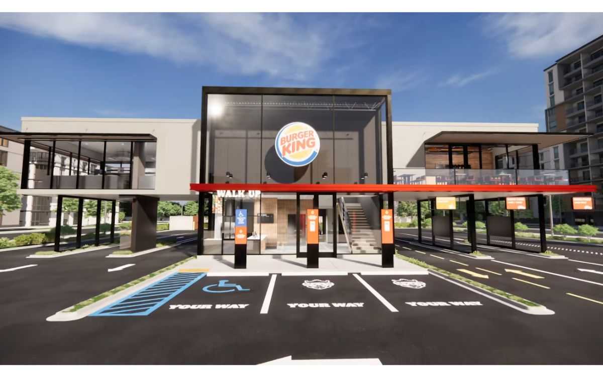 Burger King enthüllt ein neues 'berührungsloses' Ladenkonzept, um sich dem neuen Kundenverhalten anzupassen (Foto: Screenshot)