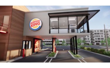 Mehr Platz für Drive-Thru- oder To-Go und die Küche direkt darüber – Das neue Post-Corona Konzept bei Burger King (Foto: Burger King)