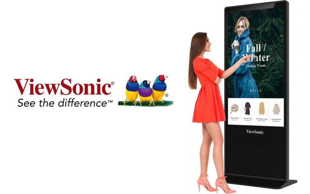 Digital Signage ViewSonic präsentiert neues 55″ePoster invidis