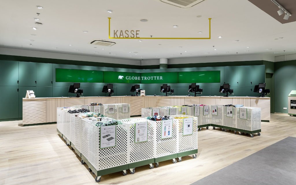 Neuer Globetrotter-Flagship Store in Berlin (Foto: Umdasch)