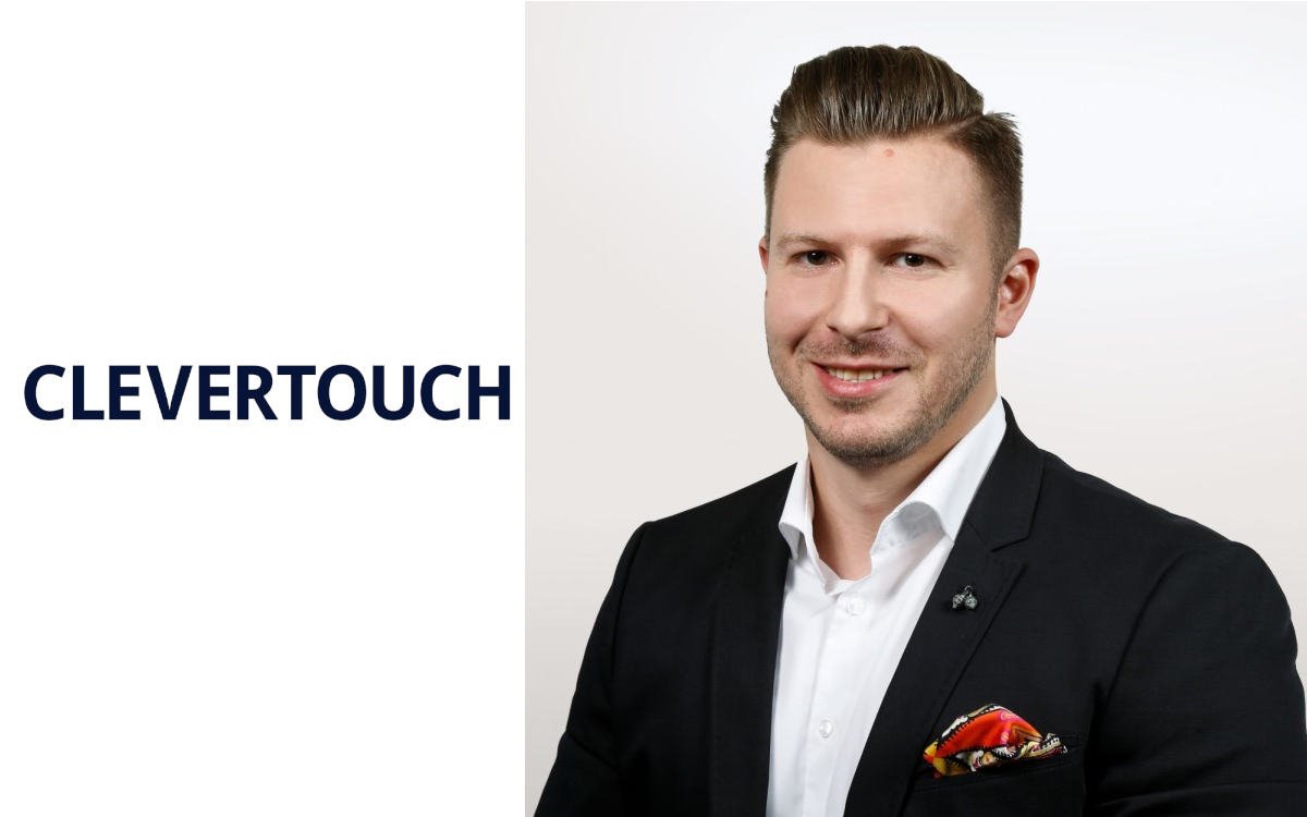 André Voerster, neuer als Sales und Business Development Manager Germany für Sahara und deren Marke Clevertouch (Foto: Sahara Presentation Systems)