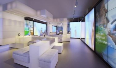 ZetaDisplay entwickelte für den niederländischen Teko-Anbieter KPN ein neues modernes Store-Konzept (Foto: ZetaDisplay)