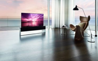 LGs aufrollbarer OLED-TV wird in Südkorea für stolze 74.000 Euro angeboten (Foto: LG Electronics)