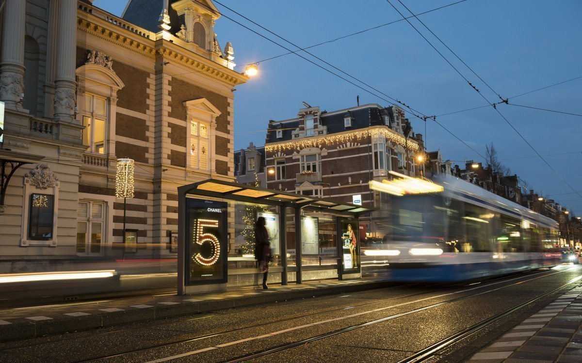 Digital Bewegtbild verschwindet aus dem Straßenbild in Amsterdam (Foto: JCDecaux)